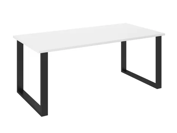 ALVI stół industrialny 185 x 90 cm biały